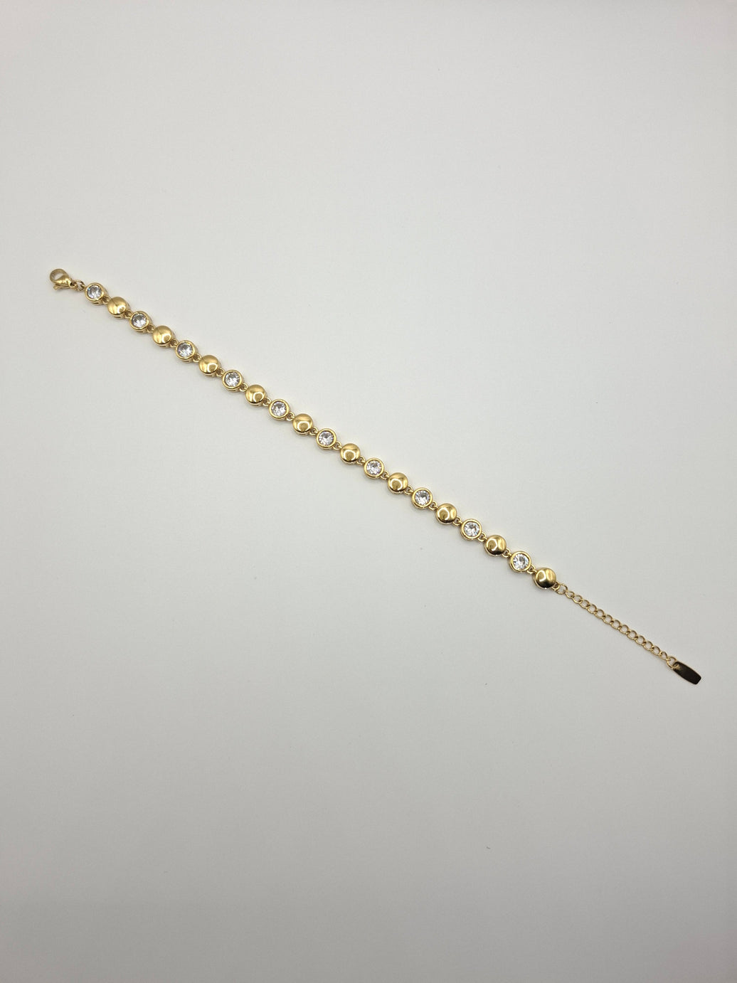 Braceket strass acuer inkxydable femme