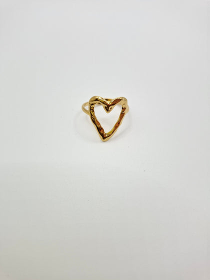 Bague Elisa acier inoxydable femme 