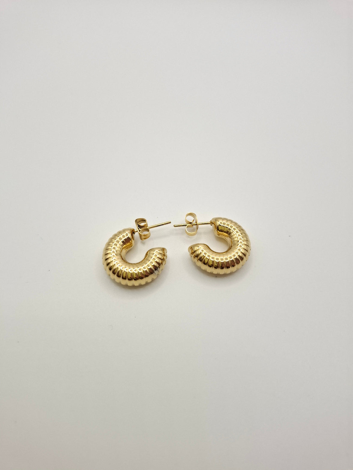 Boucles d'oreilles acier inoxydable femme