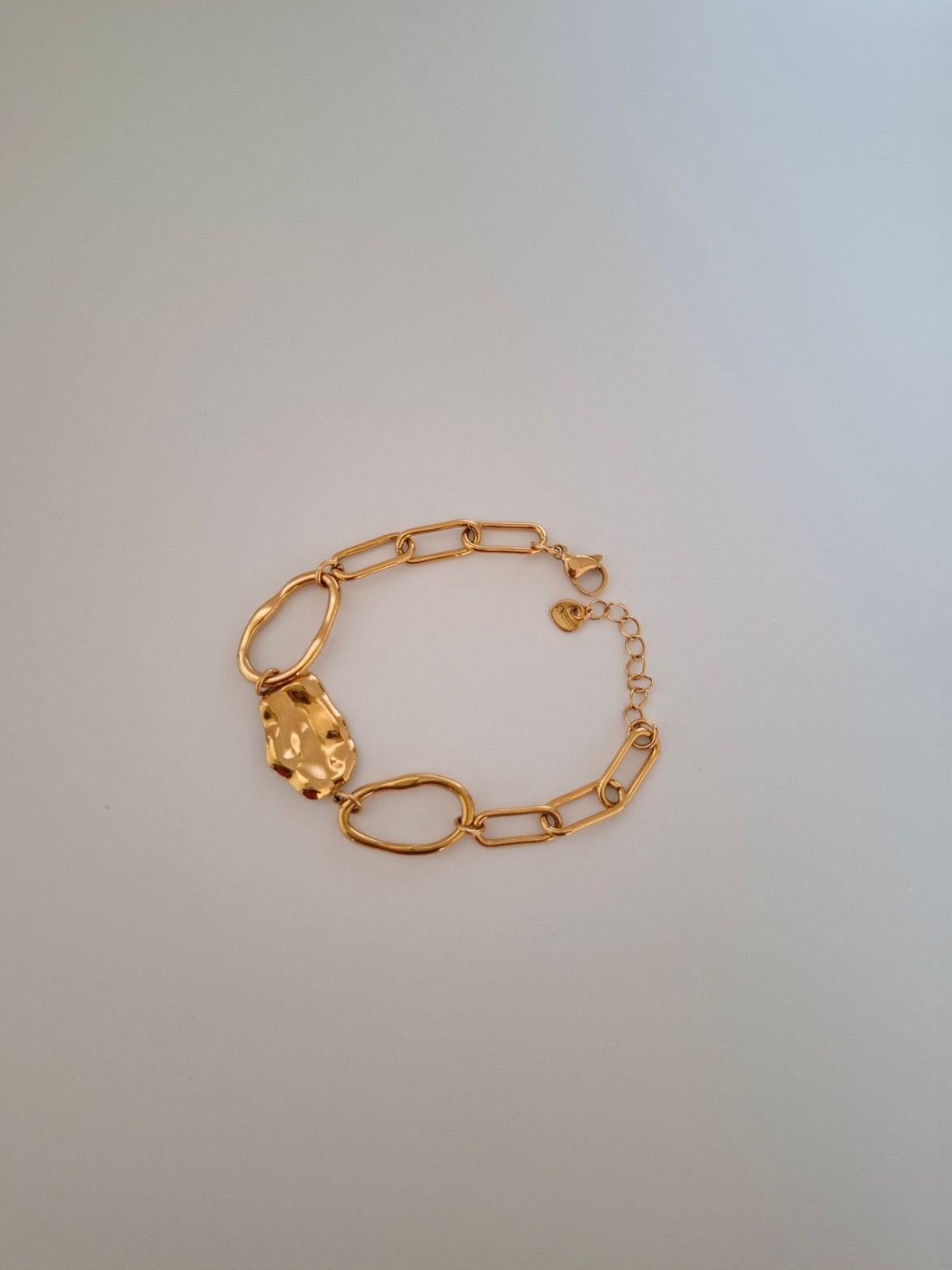 Bracelet à maille acier inoxydable femme