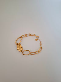 Bracelet à maille acier inoxydable femme