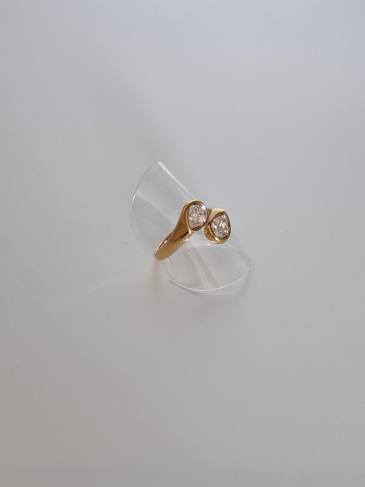 Bague acier inoxysable femme